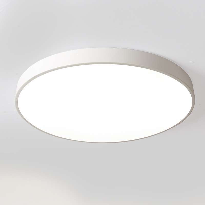 Macaron LED Round Ceiling Lamp, White Light, Size:23cm(Gold)