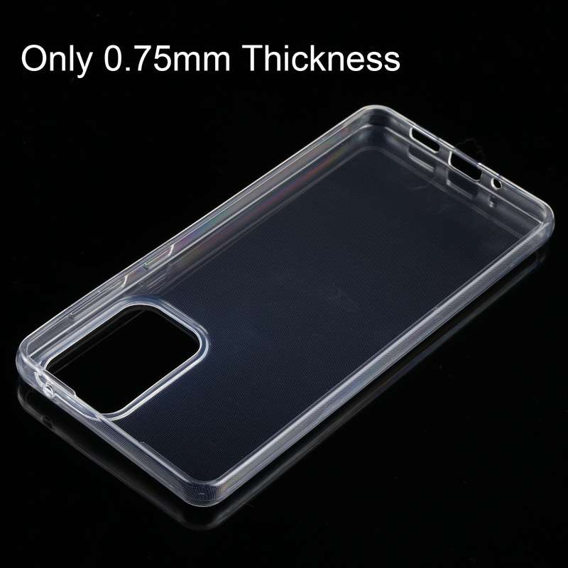 For Samsung Galaxy A73 5G 0.75mm Ultra-thin Transparent TPU Soft Phone Case