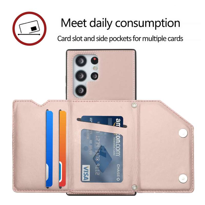 For Samsung Galaxy A53 5G Sliding Camshield Holder Phone Case(Rose Gold)