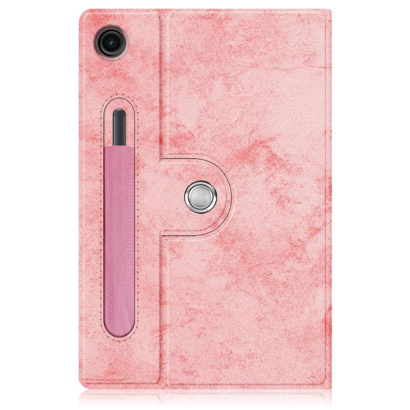 For Samsung Galaxy Tab A8 2022 SM-X200 360 Degrees Rotation Leather Tablet Case(Grey)