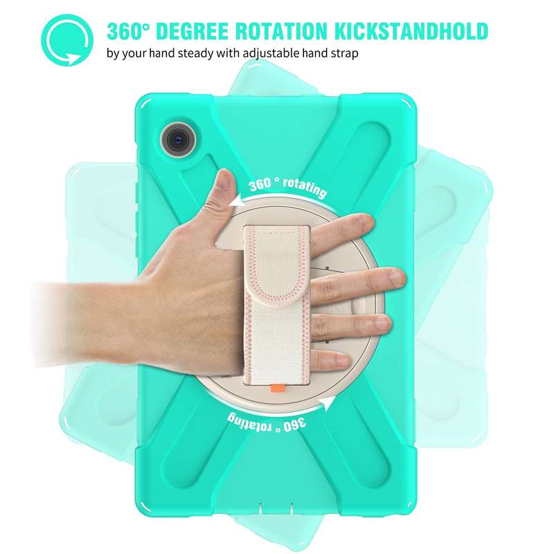 For Samsung Galaxy Z Fold3 5G Cross Pattern Slim PC Protective Case(Green)