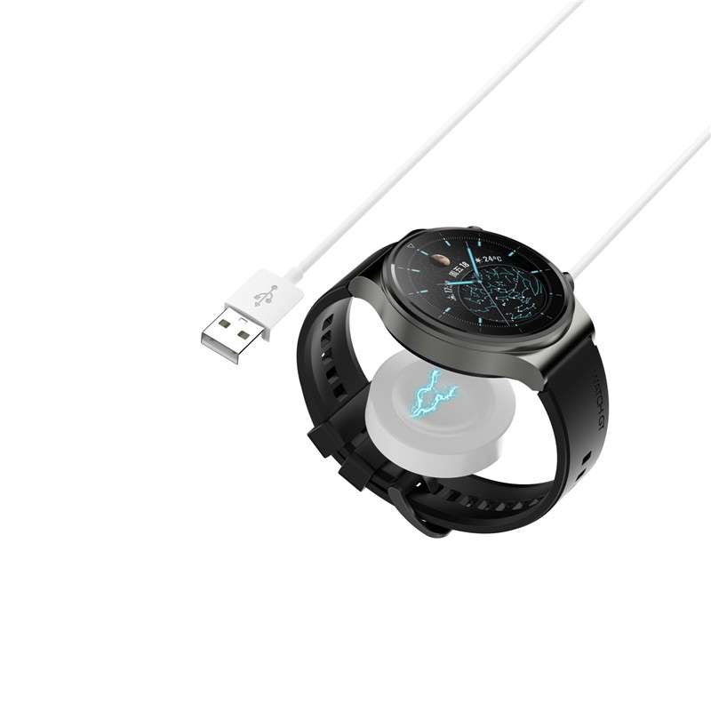 For Huawei Watch GT 3 / GT Runner Smart Watch Charging Cable, Length: 1m, Integrated Version(White)