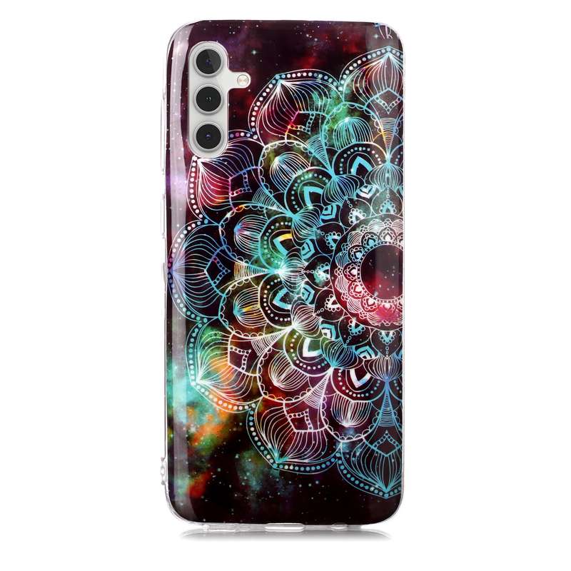For Samsung Galaxy A13 5G Luminous TPU Protective Phone Case(Fierce Wolf)