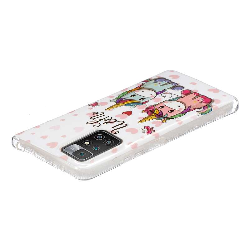 For Xiaomi Redmi 10C Global 3D Painted Pattern Leather Phone Case(Husky)