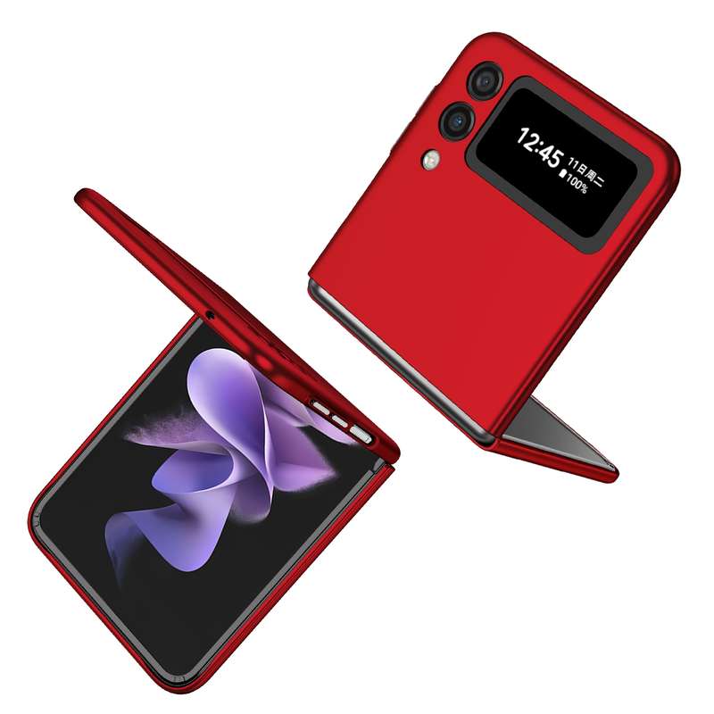 For Samsung Galaxy Z Flip3 5G Armor Foldable Phone Case(Purple)
