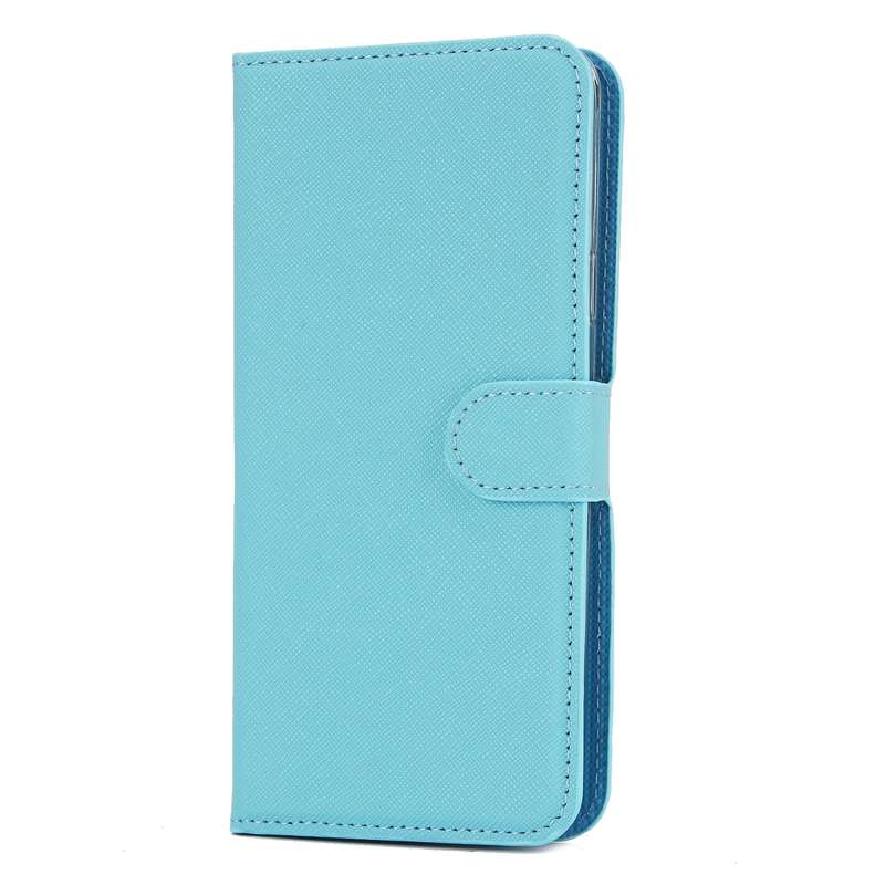 For Samsung Galaxy S9+ Cross Texture Detachable Leather Phone Case(Purple)