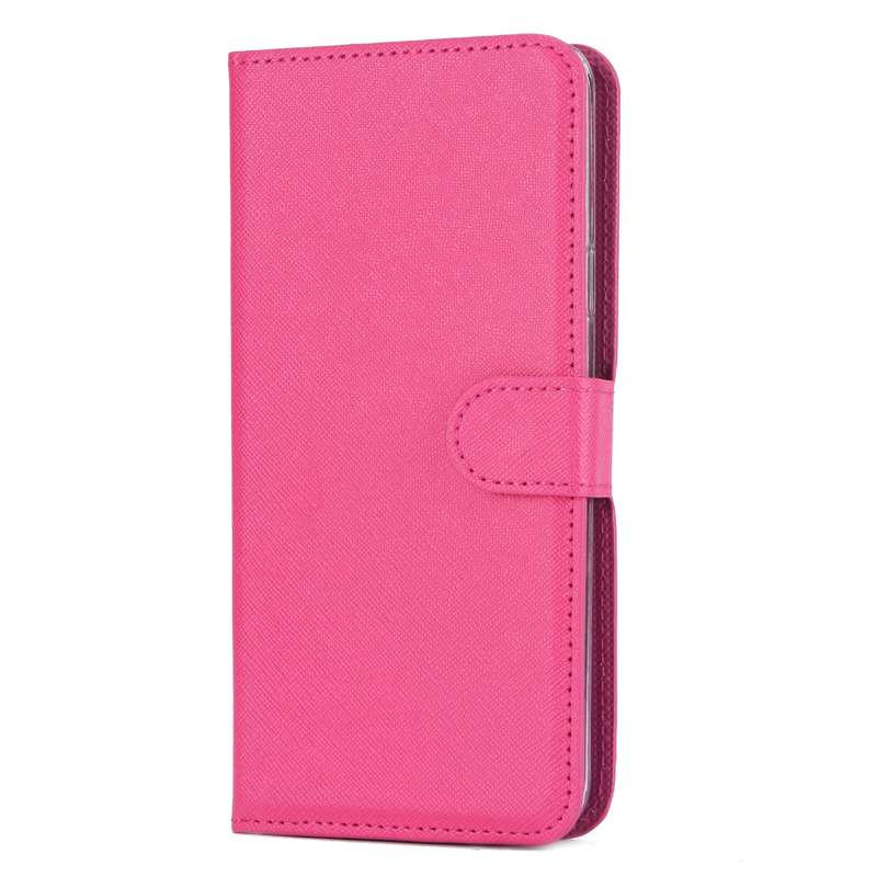 For Samsung Galaxy S9+ Cross Texture Detachable Leather Phone Case(Purple)