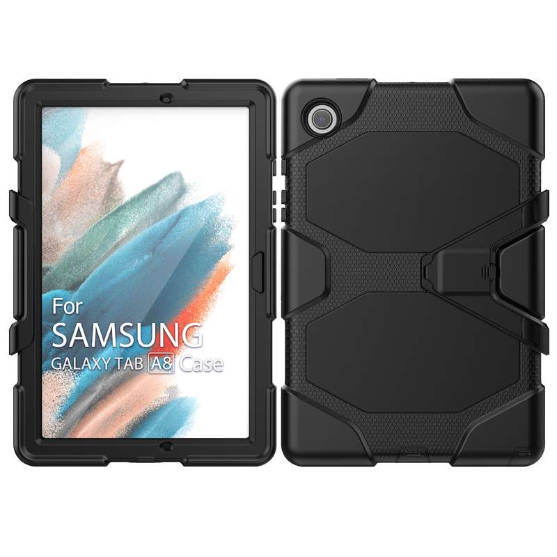 For Xiaomi Pad 5 / Pad 5 Pro Solid Color Magnetic Horizontal Flip Leather Case with Holder(Black)