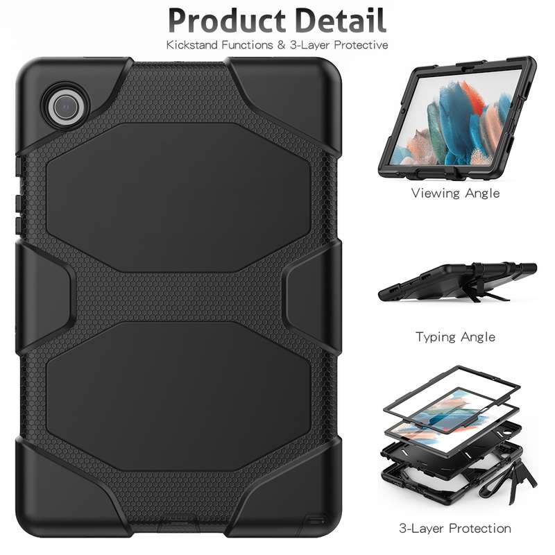 For Xiaomi Pad 5 / Pad 5 Pro Solid Color Magnetic Horizontal Flip Leather Case with Holder(Black)
