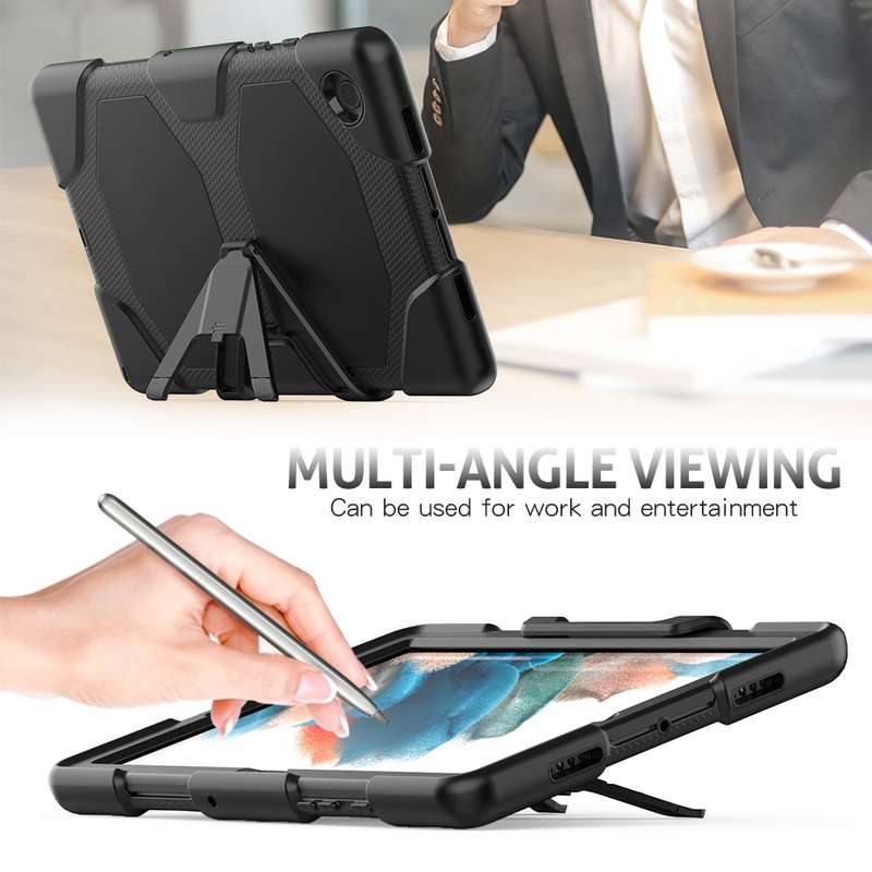 For Xiaomi Pad 5 / Pad 5 Pro Solid Color Magnetic Horizontal Flip Leather Case with Holder(Black)