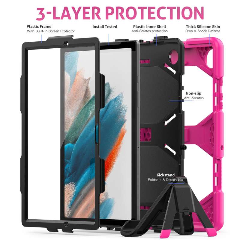 For Xiaomi Pad 5 / Pad 5 Pro Solid Color Magnetic Horizontal Flip Leather Case with Holder(Black)