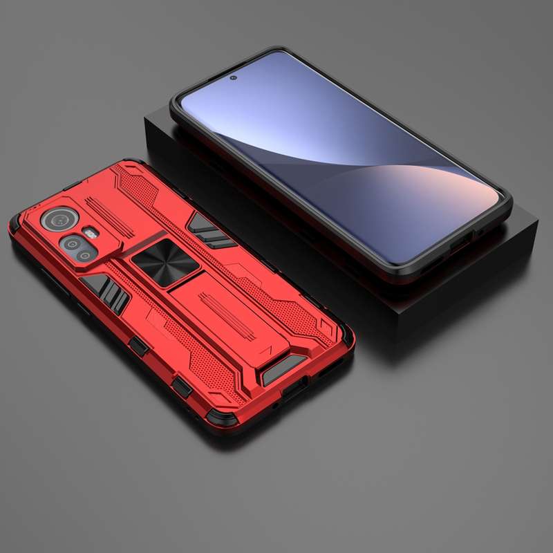 For Xiaomi 12S/12/12X Supersonic PC + TPU Shock-proof Phone Case(Black)