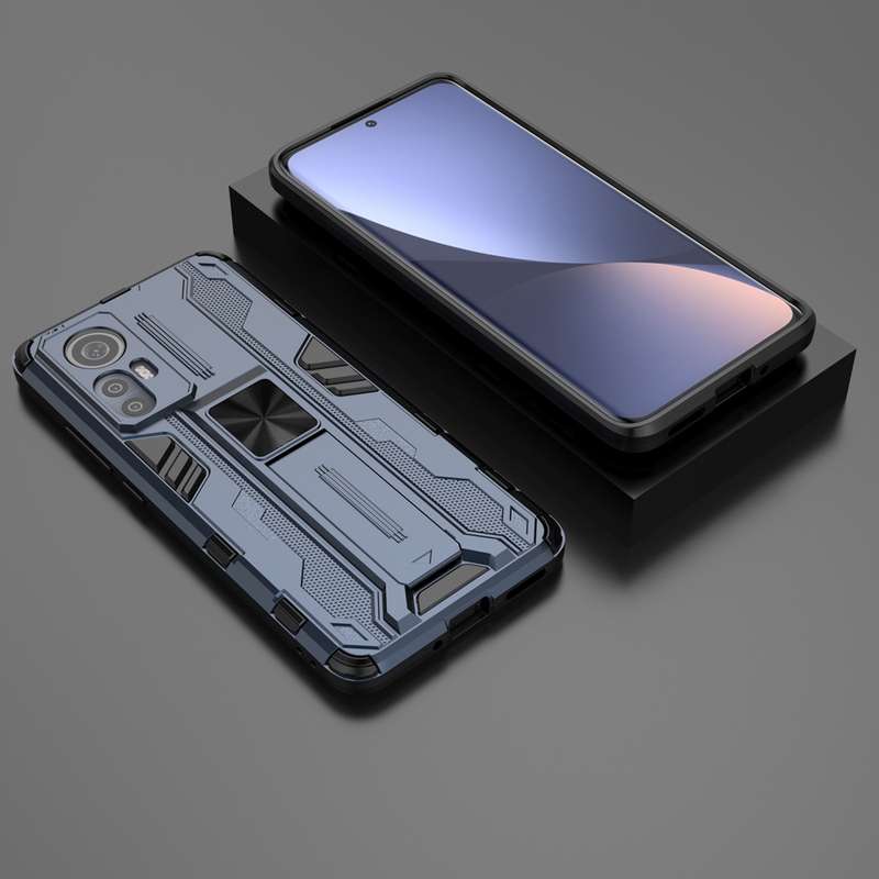 For Xiaomi 12S/12/12X Supersonic PC + TPU Shock-proof Phone Case(Black)