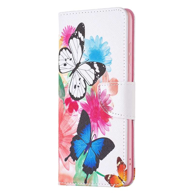 For Samsung Galaxy A33 5G Colored Drawing Pattern Leather Phone Case(Life Tree)
