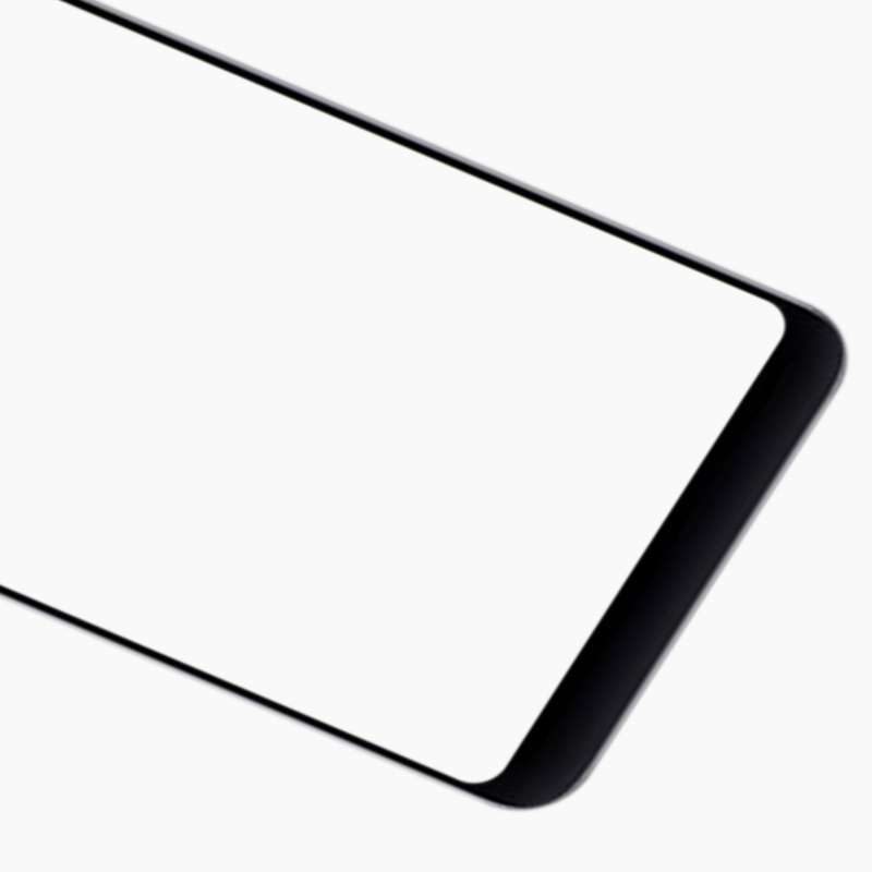 Front Screen Outer Glass Lens with OCA Optically Clear Adhesive for Xiaomi Redmi 5 Plus(Black)