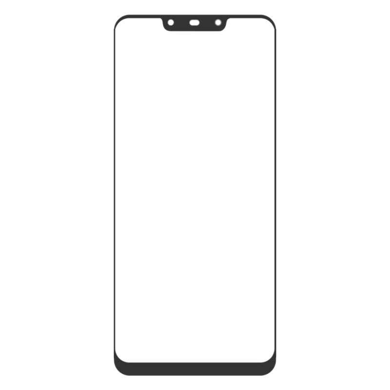 For Honor 8C Front Screen Outer Glass Lens with OCA Optically Clear Adhesive