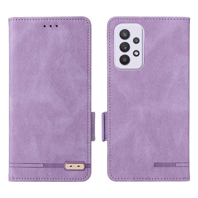 For Samsung Galaxy A33 5G Magnetic Clasp Leather Phone Case(Green)