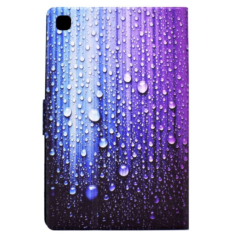 For Samsung Galaxy Tab A7 10.4 2020 Electric Pressed TPU Leather Tablet Case(Butterfly)