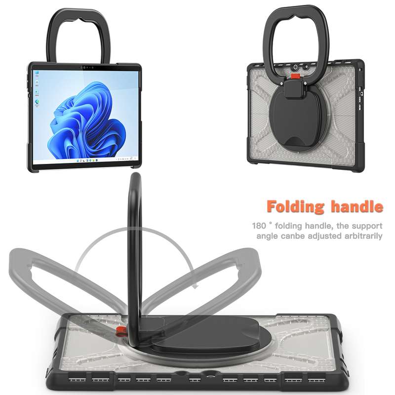 For MicroSoft Surface Pro 8 TPU + PC Tablet Case(Transparent)