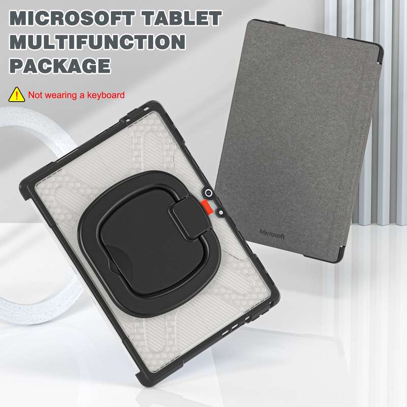 For MicroSoft Surface Pro 8 TPU + PC Tablet Case(Transparent)