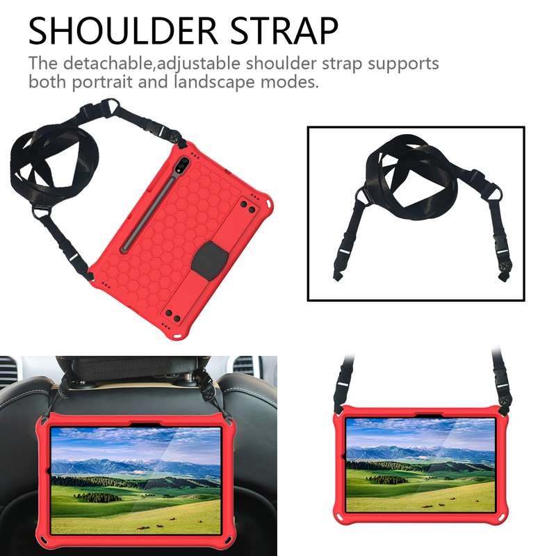 For Samsung Galaxy Tab A7 Lite T220 Glitter Horizontal Flip Leather Case with Holder & Card Slots(Bl