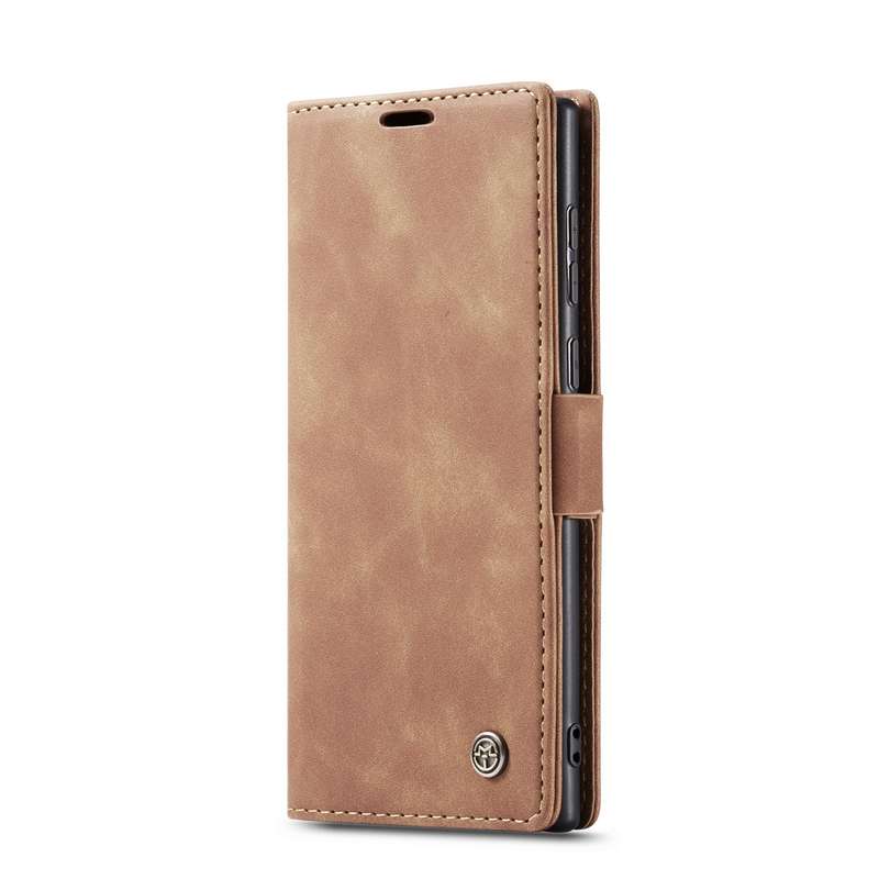 For Samsung Galaxy S22 Ultra 5G CaseMe 013 Multifunctional Leather Phone Case(Wine Red)