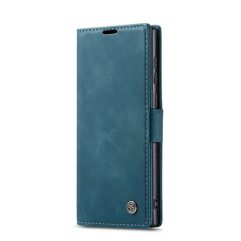 For Samsung Galaxy S22 Ultra 5G CaseMe 013 Multifunctional Leather Phone Case(Wine Red)