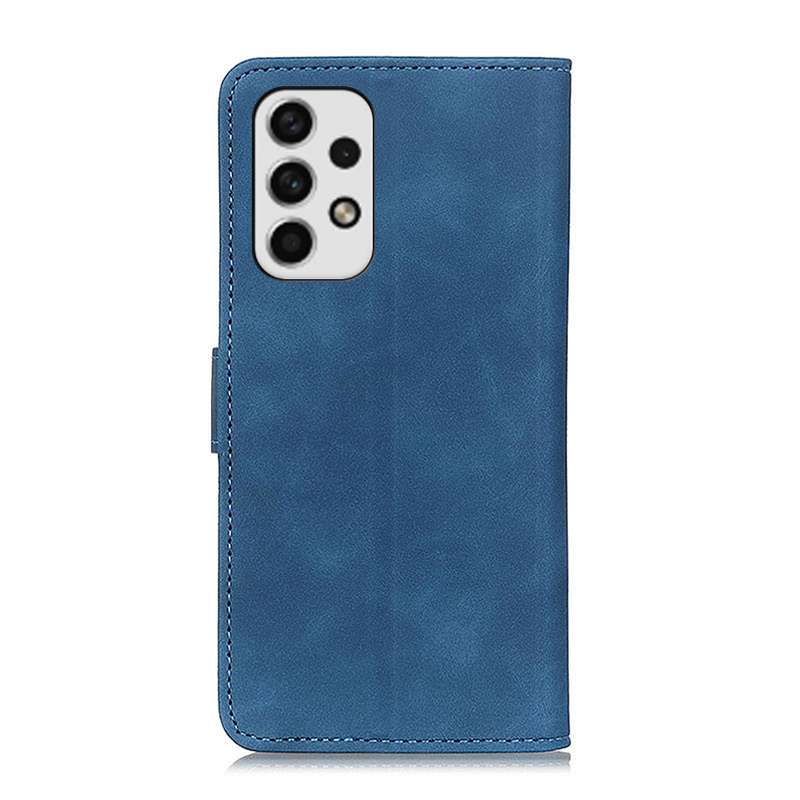 For Samsung Galaxy A23 4G KHAZNEH Retro Texture Flip Leather Phone Case(Brown)