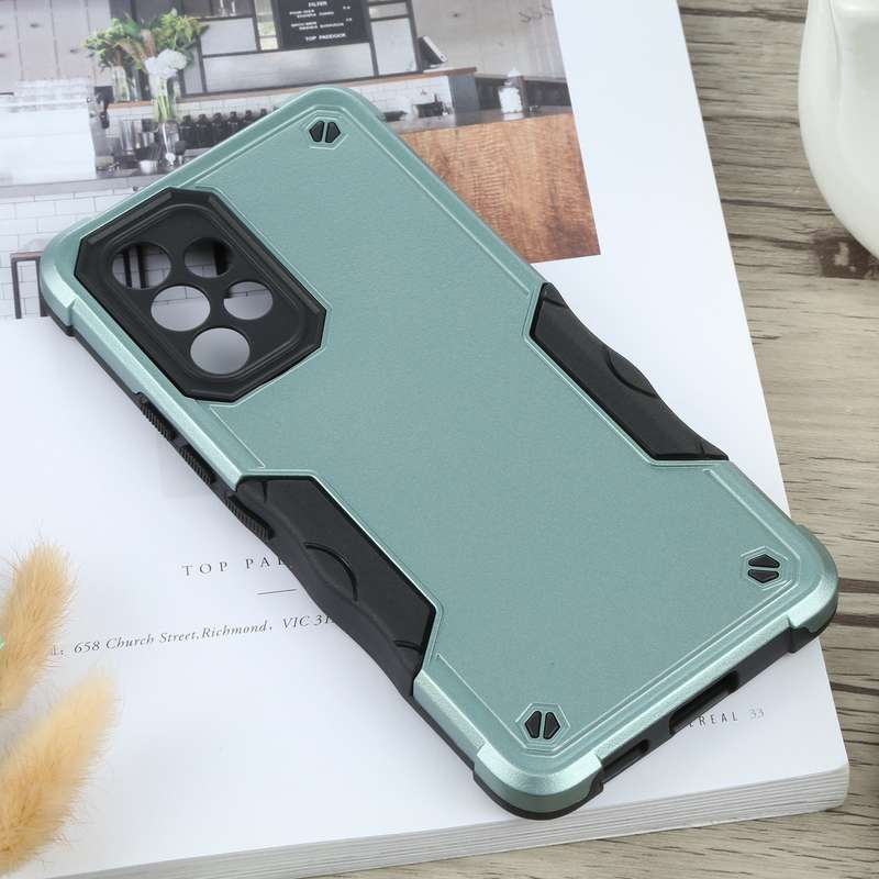 For Samsung Galaxy A53 Non-slip Armor Phone Case(Green)