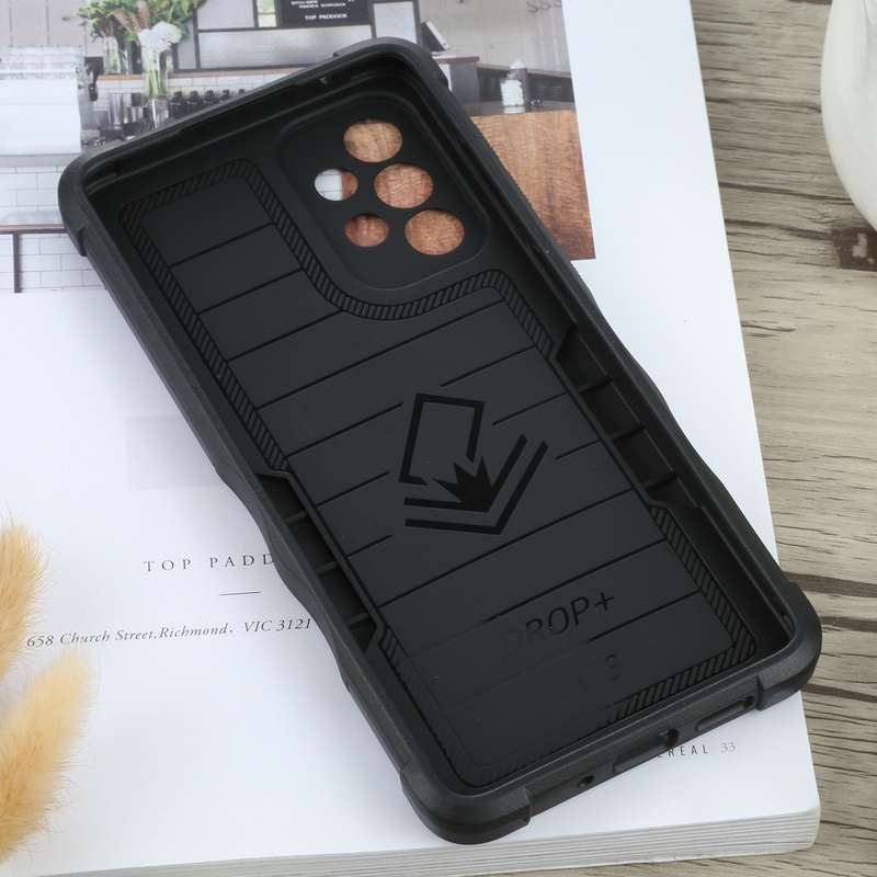 For Samsung Galaxy A73 Non-slip Armor Phone Case(Green)