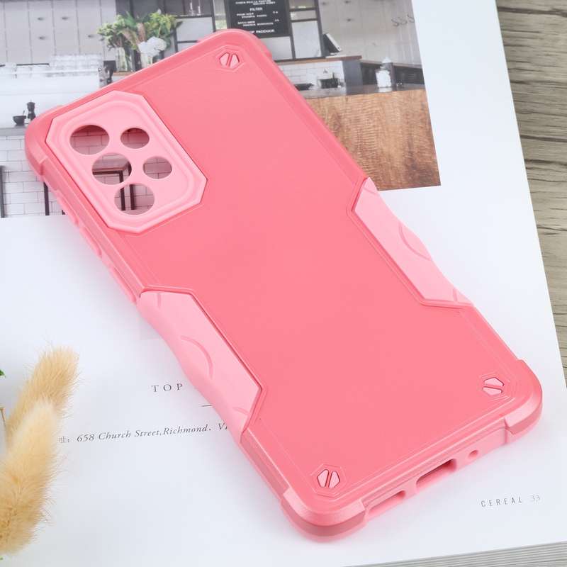 For Samsung Galaxy A73 Non-slip Armor Phone Case(Green)