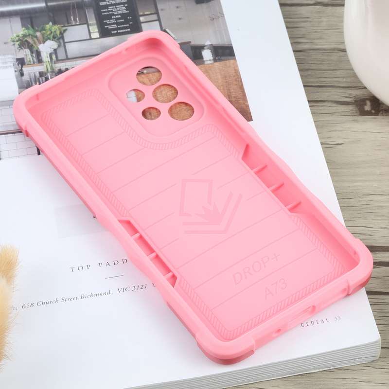 For Samsung Galaxy A73 Non-slip Armor Phone Case(Green)