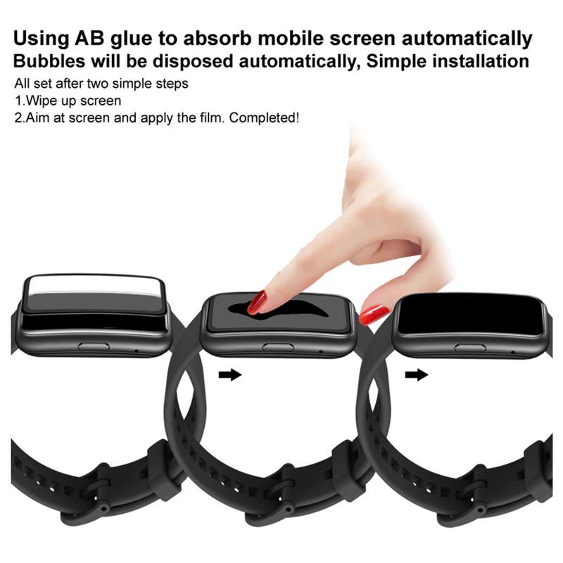 For Garmin Venu SQ IMAK HD High Transparent Wear-resistant Watch Screen Protective Film