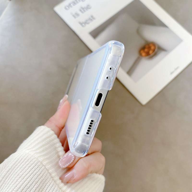 For Samsung Galaxy Z Flip3 5G Round Edge TPU Folding Phone Case
