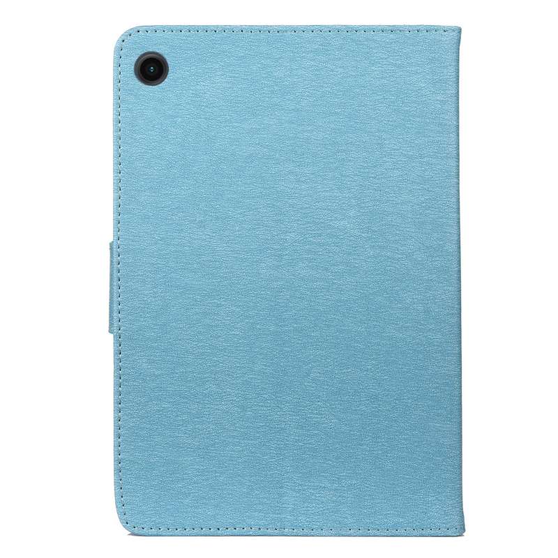 For Samsung Galaxy Tab A8 10.5 2021 X200 / X205 Butterfly Flower Embossing Pattern Leather Tablet Ca