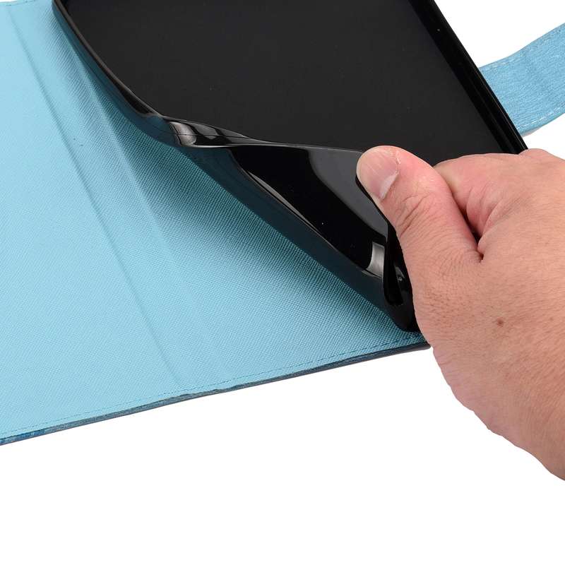 For Samsung Galaxy Tab A8 10.5 2021 X200 / X205 Butterfly Flower Embossing Pattern Leather Tablet Ca