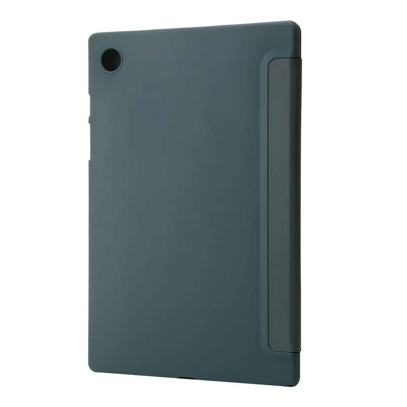 For Samsung Galaxy Tab A8 10.5 2021 TPU Three-fold Horizontal Flip Leather Case(Green)