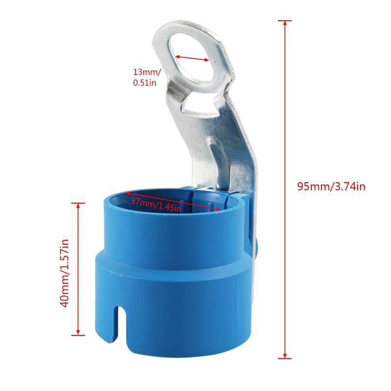 A6950-01 Trailer Plug Holder Connector Retainer(Blue)