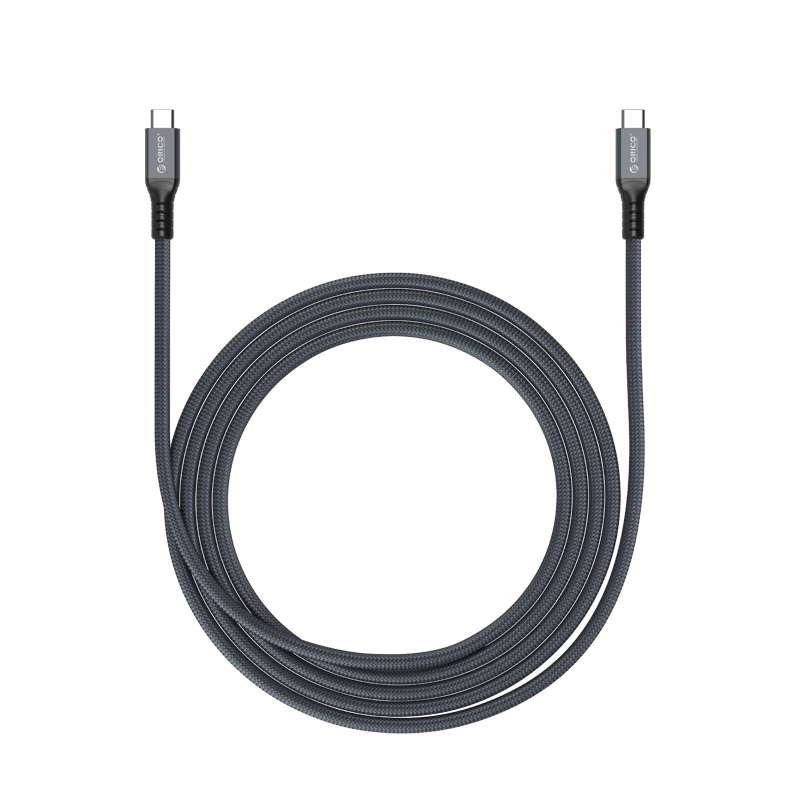 ORICO 40Gbps Thunderbolt 4 USB-C / Tpye-C Data Cable, Cable Length:30cm(Grey)