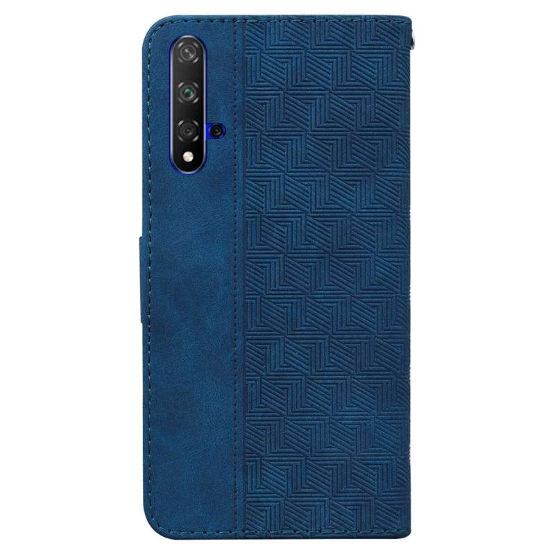 For OPPO A57 4G Magnetic Splicing Leather Phone Case(Green)