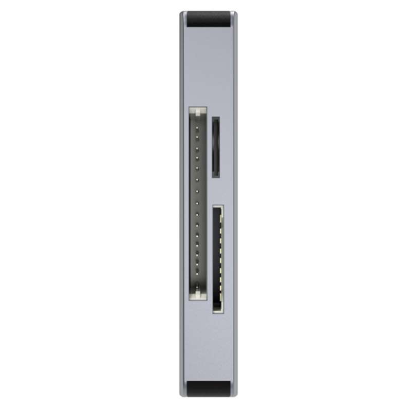 NK-3044 5 in 1 USB-C / Type-C to MS / M2 / CF / TF / SD Card Slots Adapter(Space Grey)