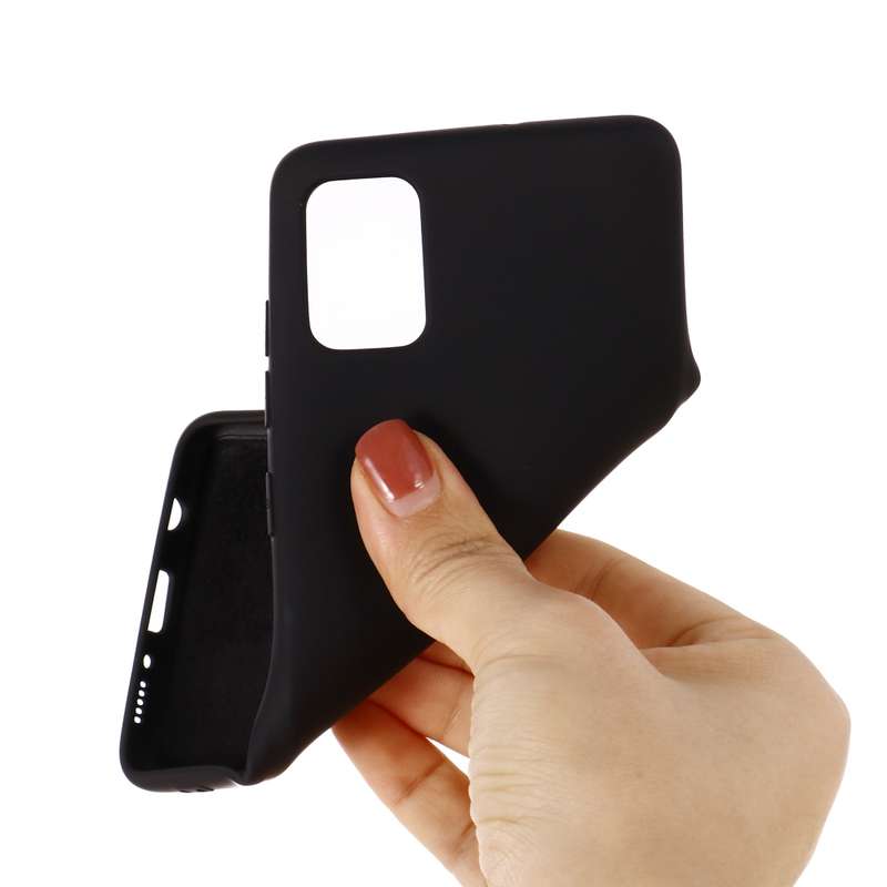 For Galaxy A71 Solid Color Liquid Silicone Shockproof Full Coverage Protective Case(Green)