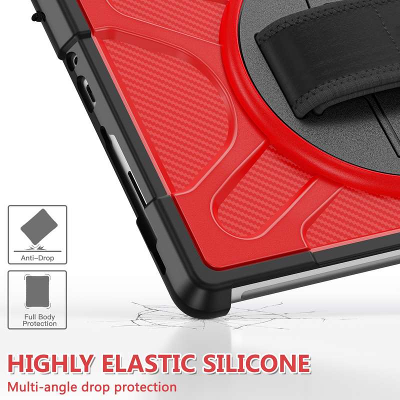 For Microsoft Surface Go 4 / 3 / 2 / 1 TPU + PC Tablet Case(Black)
