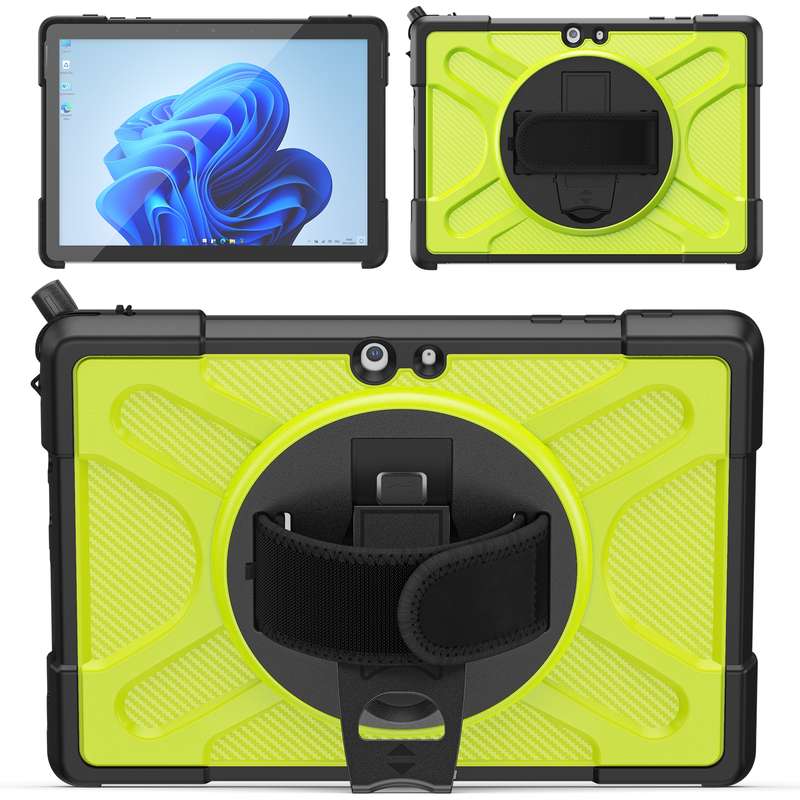 For Microsoft Surface Go 4 / 3 / 2 / 1 TPU + PC Tablet Case(Black)