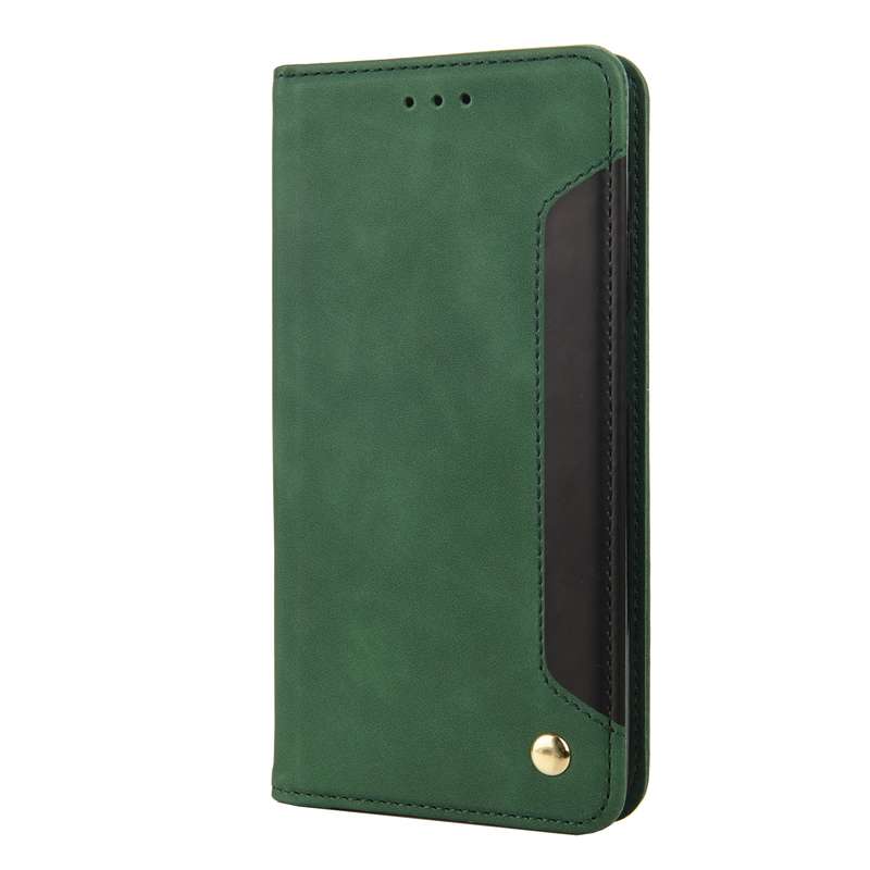 For Nokia G21 Skin Feel Splicing Leather Phone Case(Brown)