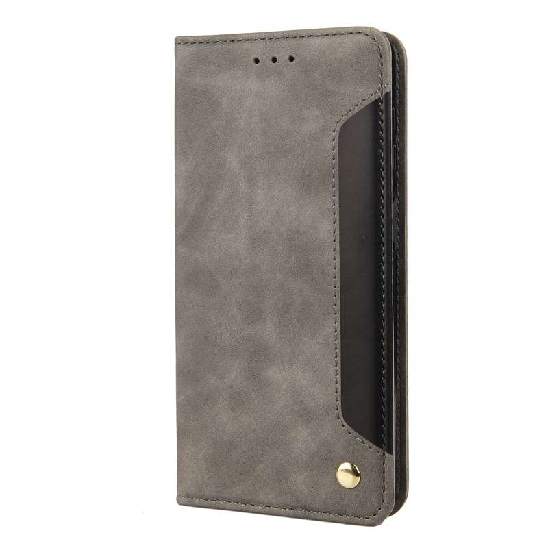 For Nokia G21 Skin Feel Splicing Leather Phone Case(Brown)