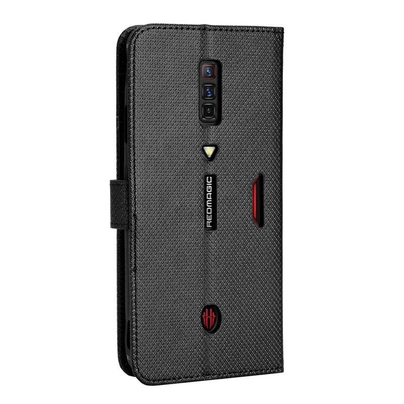 For ZTE nubia Red Magic 6 / 6 Pro Diamond Texture Leather Phone Case(Purple)
