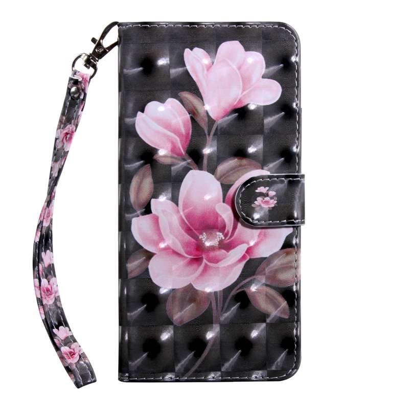 For Samsung Galaxy A13 4G 3D Painting Pattern Coloured Drawing Leather Phone Case(Wolf)