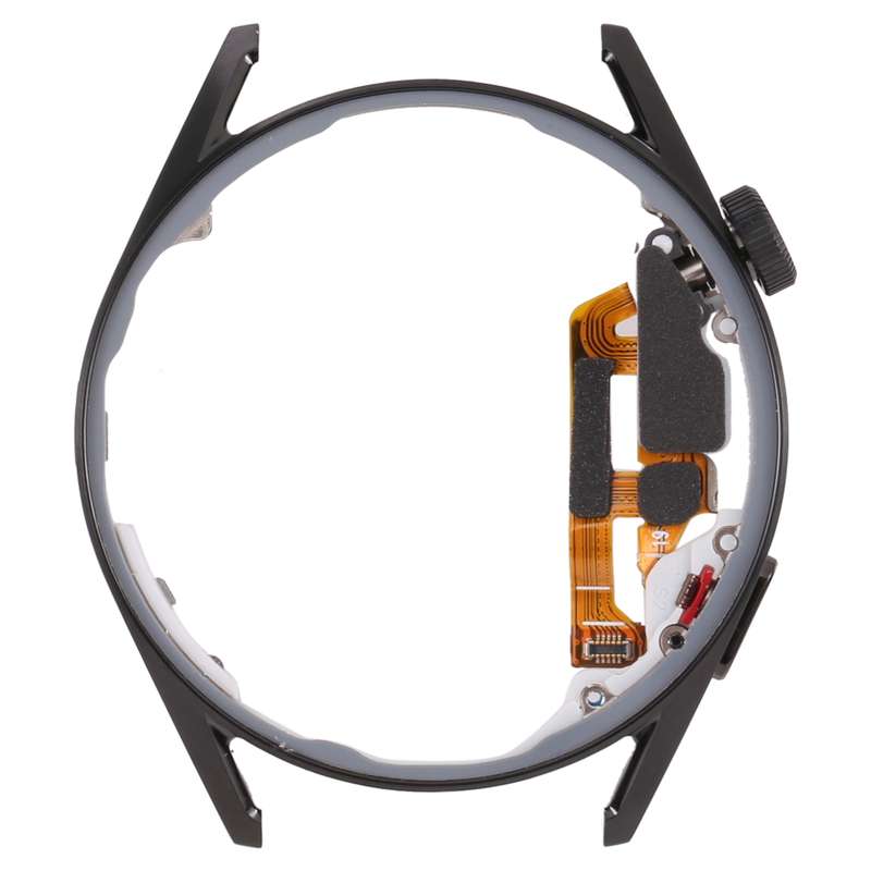 LCD Screen Frame Bezel Plate For Huawei Watch GT 3 46mm(Black)
