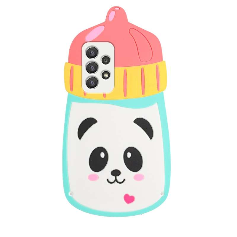 For Samsung Galaxy A33 5G Crossbody Cartoon Silicone Phone Case(Unicorn)